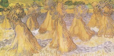 Vincent Van Gogh Sheaves of Wheat (nn04)